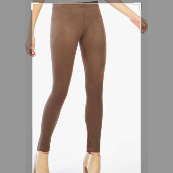 Brand new! BCBGmaxazria faux suede leggings - Picture 1 of 4